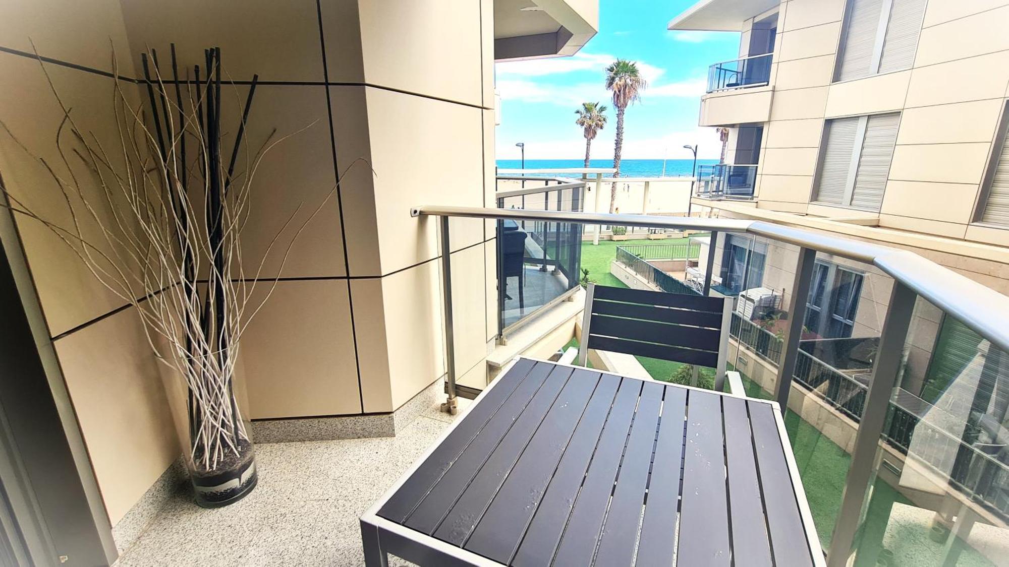 Beach Valencia Luxury A40-28 Apartment With Terrace And Sea Views 外观 照片